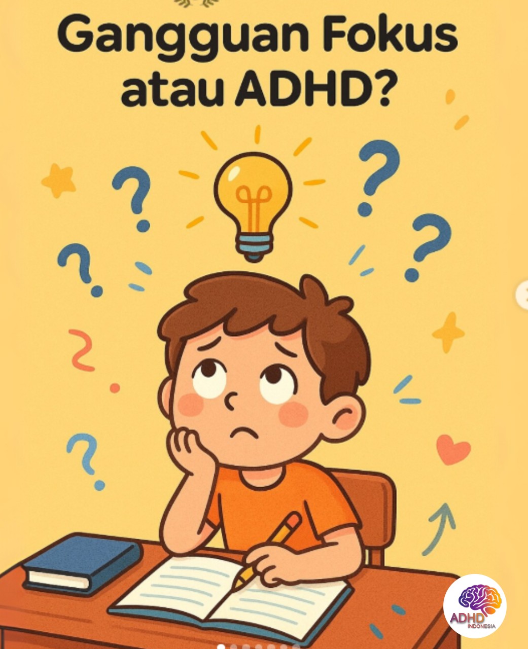 ADHD dan Kesulitan Fokus Anak: Edukasi untuk Keluarga di Kabupaten Ketapang